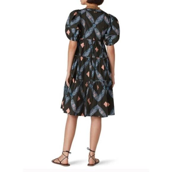 Ulla Johnson Print Dress Size 2 - Picture 2 of 12